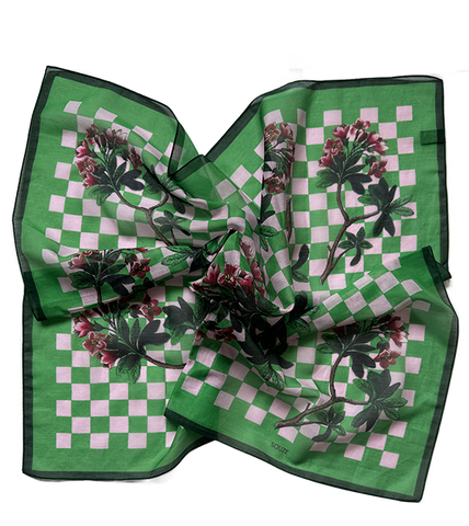 (A) Carré mini - Alpenrose Grün