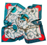 (A) Carré maxi  - Joy Blue Mare