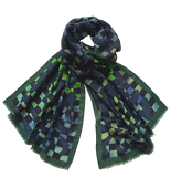 (A) Langschal Cashmere Figures and Checkerboard