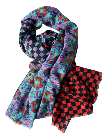(A) Langschal Cashmere - Trio Candy