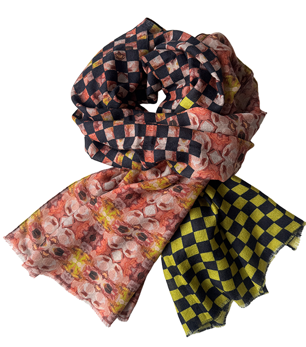 (A) Langschal Cashmere - Trio Spice