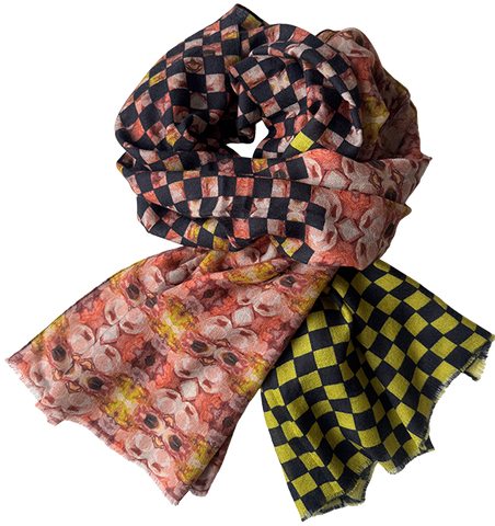 (A) Langschal Cashmere - Trio Spice