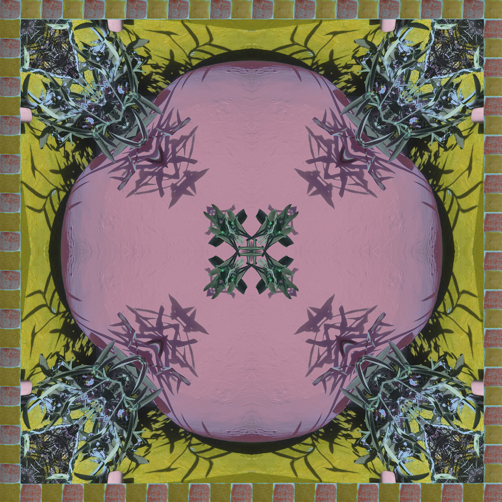 Carré maxi - Majorelle Orchid smoke 130