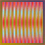 Carré maxi (a)- Merging Stripes Red 130