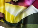 Carré Midi 110 Satin - Frangipani