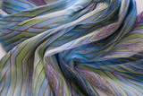 Langschal (a)- Travellers Palm Blue